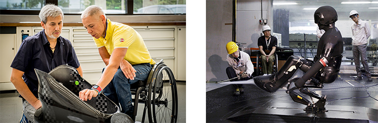 Andrea Eskau / Taiki Morii's Sit-ski Wind Tunnel Experiment