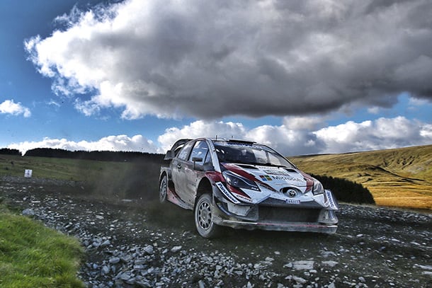 2018 WRC Round 11 RALLY GB