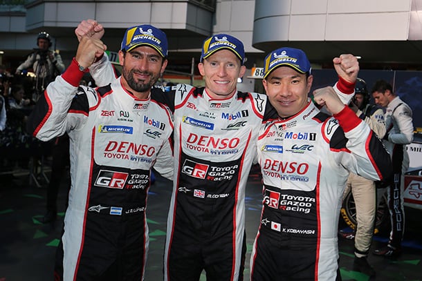 José María López / Mike Conway / Kamui Kobayashi, driver; 2018-19 WEC Round 4 Fuji