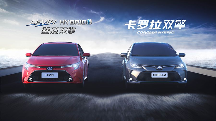 New Corolla and Levin Guangzhou Motor Show reveal video