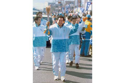 長野1998でオリンピック聖火ランナーを務めた現・副社長の河合満