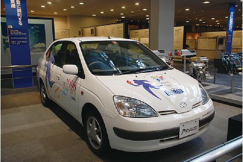 First Generation Prius (Photo credit to Toyota Commemorative Museum of Industry and Technology)