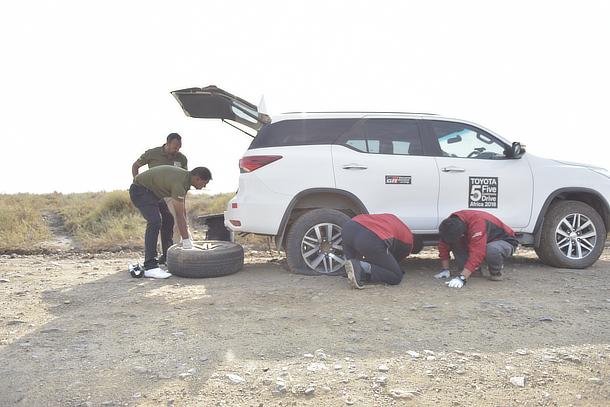 Toyota 5 Continents Drive Project Africa drive project