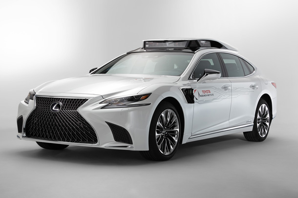 Toyota Research Institute Rolls-out P4 Automated Driving Test Vehicle at CES