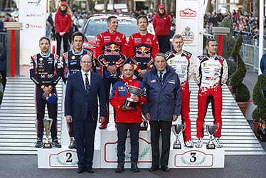 Ott Tänak / Martin Järveoja, driver; 2019 WRC Round 1 Rallye Monte-Carlo