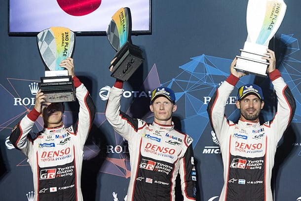 Kamui Kobayashi / Mike Conway / José María López, driver; 2018-19 WEC Round 6 1000 Miles of Sebring