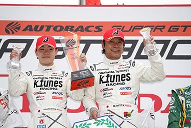 【ドライバー】阪口 晴南／新田 守男 SUPER GT 第1戦 OKAYAMA GT 300km RACE