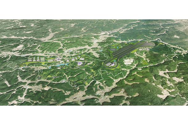 Toyota Technical Center Shimoyama (Bird's-eye view)