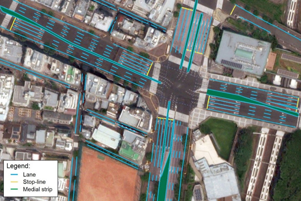 TRI-AD, Maxar Technologies and NTT DATA collaborate to build high-definition maps for autonomous vehicles from space
