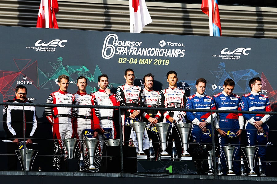 2018-19 WEC Round 7 Total 6 Hours of Spa-Francorchamps