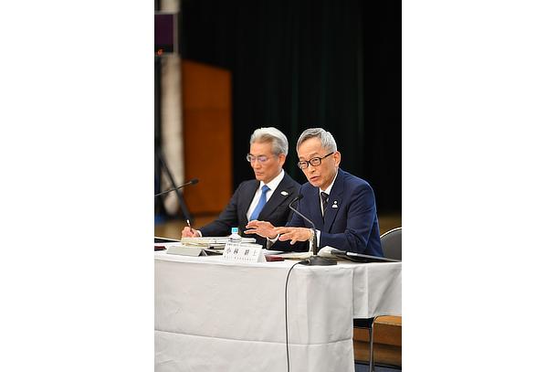 執行役員 白柳 正義／取締役・副社長 小林 耕士