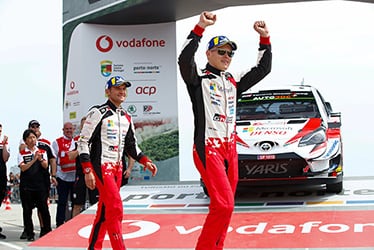 【ドライバー】マルティン・ヤルヴェオヤ／オィット・タナック 2019 WRC Round 7 Rally de Portugal