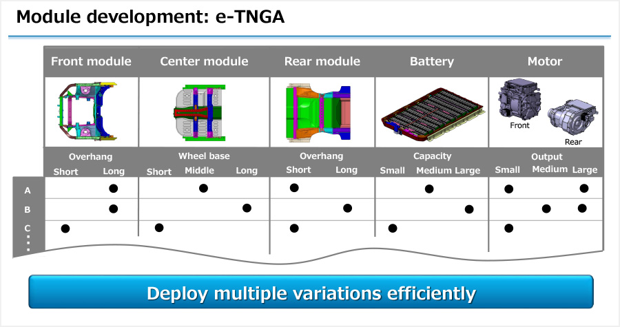 Module development: e-TNGA