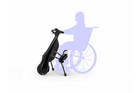Walking area BEVs: Wheelchair-linked type