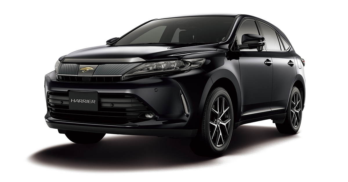 トヨタ ハリアー　1/30 黒色 TOYOTA、ハリアーにブラック基調の特別仕様車を設定 | トヨタ