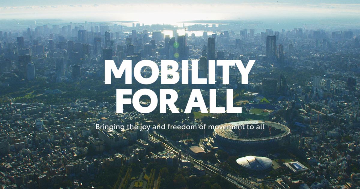 Toyota to bring various mobility to the Olympic and Paralympic Games