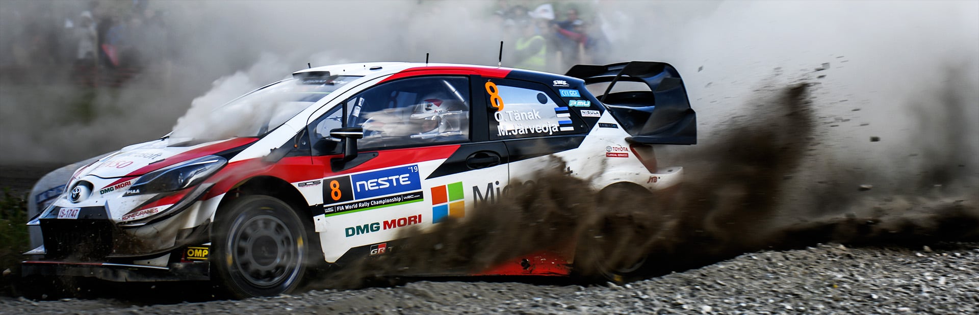 WRC 第9戦 ラリー・フィンランド デイ4 タナックが2年連続優勝でシーズン4勝目を記録 ラトバラは今季最高位の総合3位で表彰台に立つ