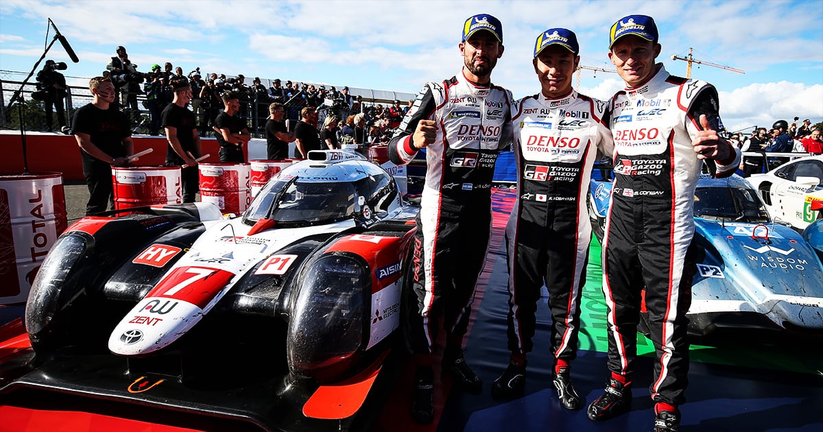 TOYOTA GAZOO Racing wins FIA World Endurance Championship Team's