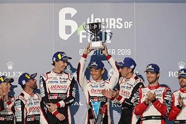 Mike Conway / José María López / Brendon Hartley / Kazuki Nakajima / Sébastien Buemi, driver; 2019-20 WEC Round 2 6 Hours of Fuji