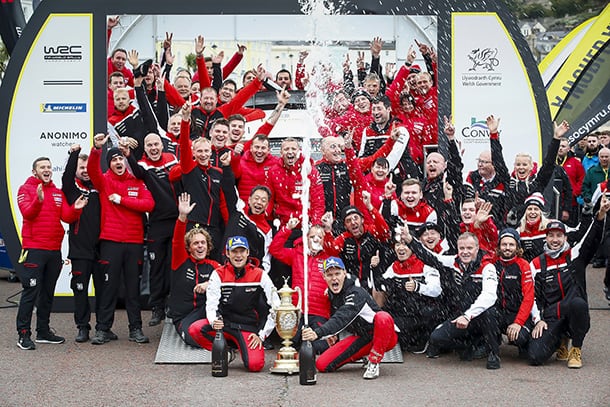 2019 WRC Round 12 Rally GB