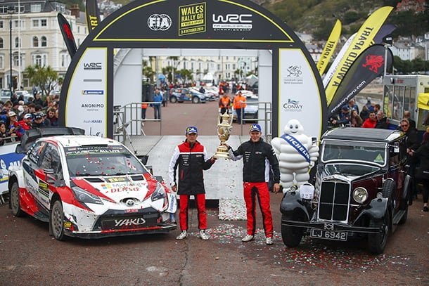 Martin Järveoja / Ott Tänak, driver; 2019 WRC Round 12 Rally GB