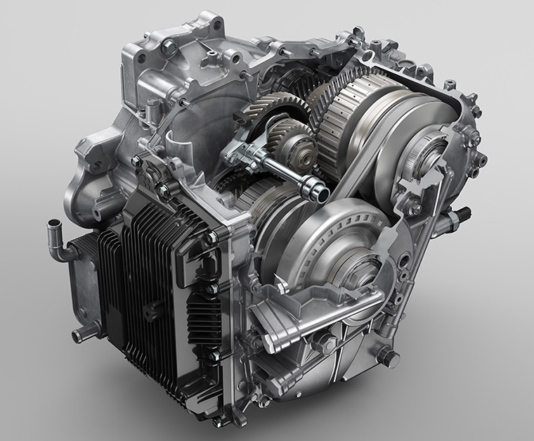 Direct Shift-CVT for the 1.5-liter engine