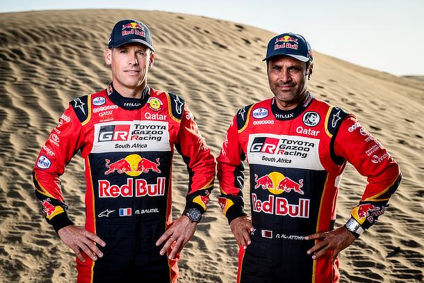 Mathieu Baumel and Nasser Al-Attiyah