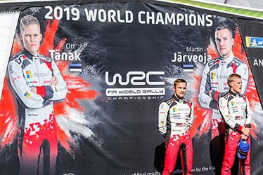 【ドライバー】マルティン・ヤルヴェオヤ／オィット・タナック 2019 WRC Round 13 Rally de España