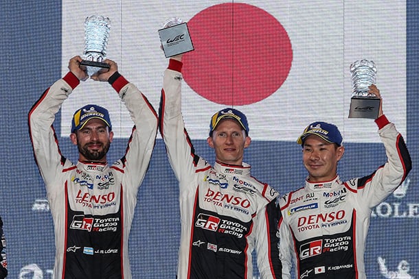 José María López / Mike Conway / Kamui Kobayashi, driver; 2019-20 WEC Round 4 8 Hours of Bahrain