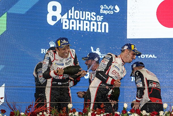 Kazuki Nakajima / José María López / Sébastien Buemi / Kamui Kobayashi, driver; 2019-20 WEC Round 4 8 Hours of Bahrain