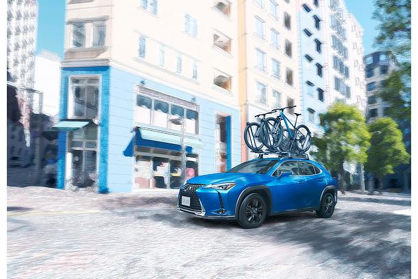 UX200 特別仕様車“Blue Edition”（セレスティアルブルーガラスフレーク）＜オプション装着車＞