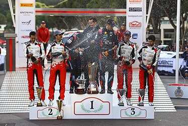 Julien Ingrassia / Sébastien Ogier / Elfyn Evans / Scott Martin, driver; 2020 WRC Round 1 Rallye Monte-Carlo