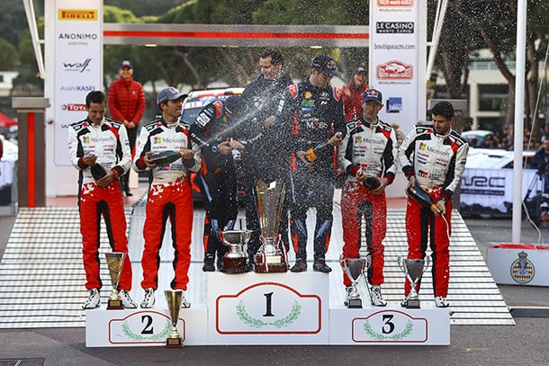 【ドライバー】ジュリアン・イングラシア／セバスチャン・オジエ／エルフィン・エバンス／スコット・マーティン 2020 WRC Round 1 Rallye Monte-Carlo