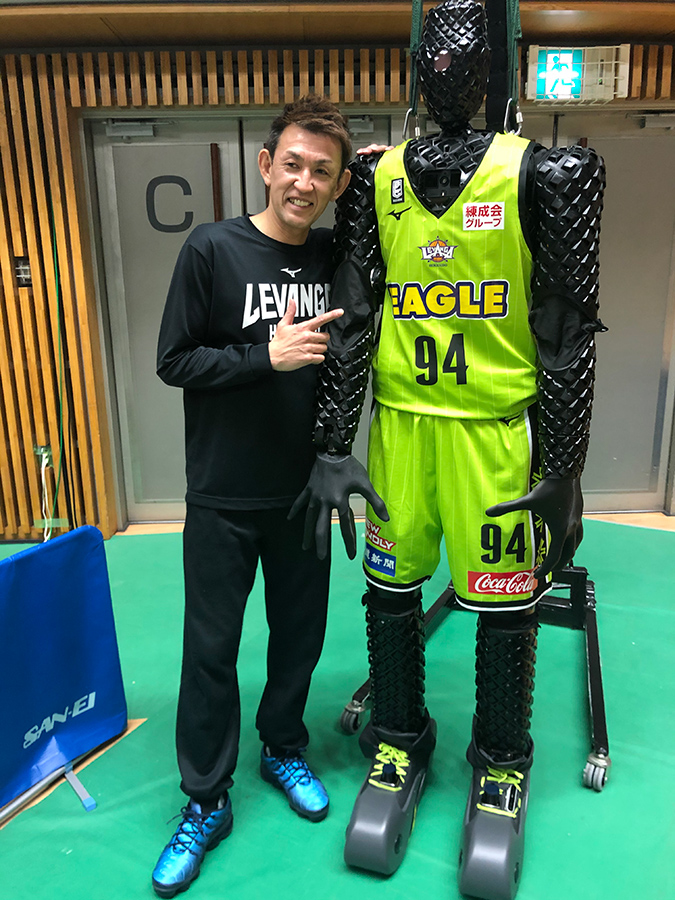 With Japanese basketball legend Takehiko Orimo