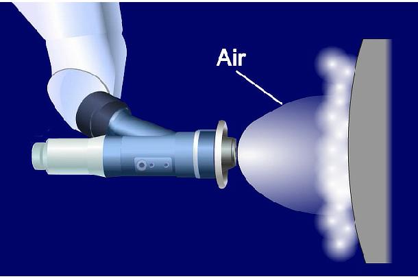Toyota Develops New Paint Atomizer With Over 95 Percent Coating