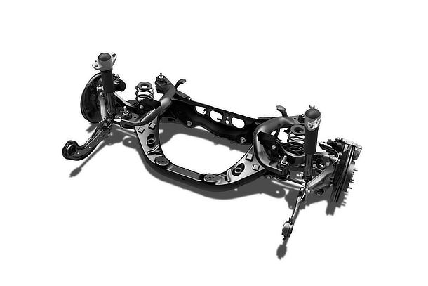 Double wishbone suspension