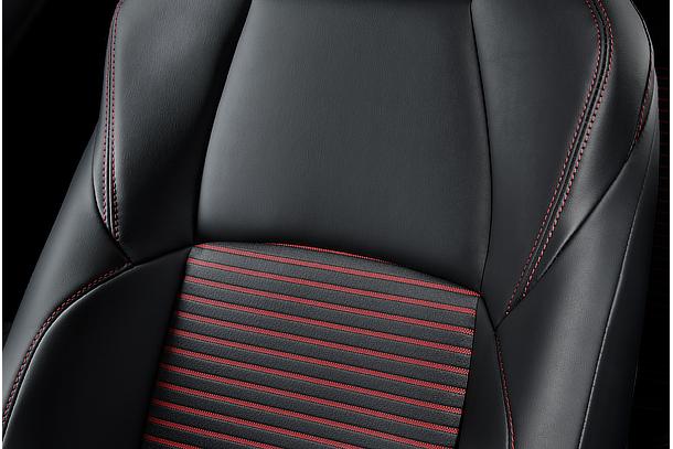 Sporty front seat