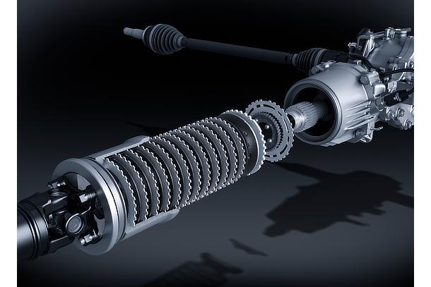 Electronically controlled multi-plate clutch
