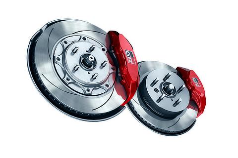 Ventilated disc brakes