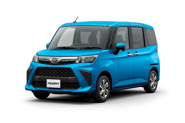 TOYOTA ルーミー カラーサンプル ターコイズブルーマイカメタリック トヨタ カラーサンプル ルーミー B86 ターコイズブルーマイカ