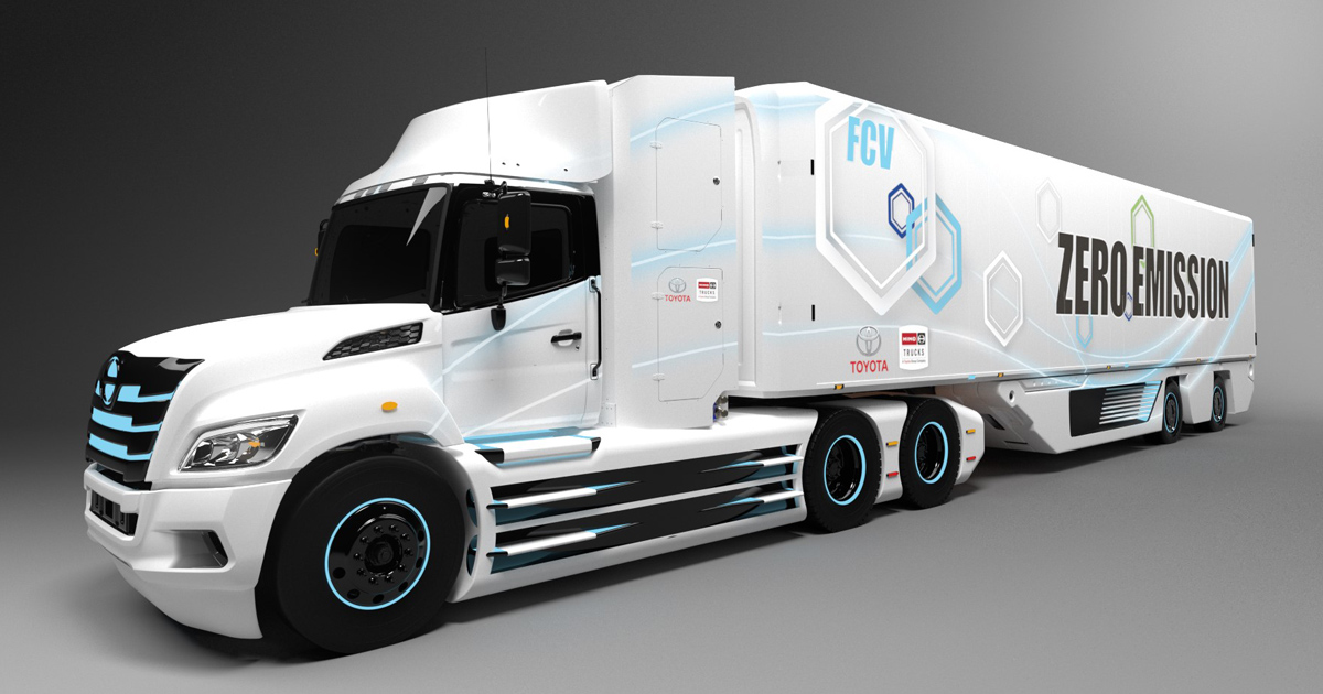 Toyota and Hino to Jointly Develop Class 8 Fuel Cell Electric Truck for