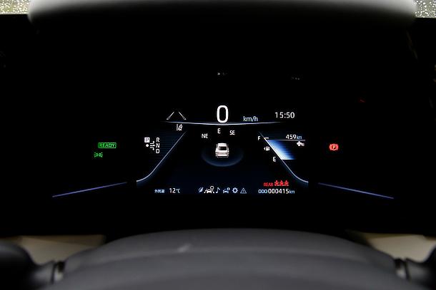 MIRAI（プロトタイプ）8.0インチTFTカラーメーター