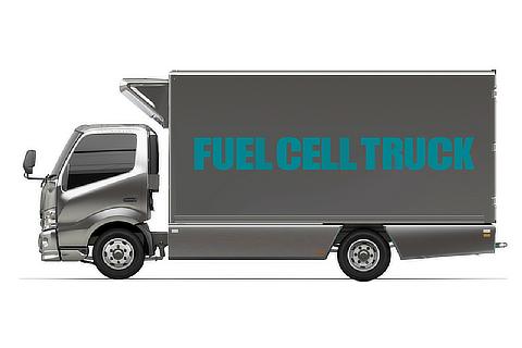Light-Duty Fuel Cell Electric Truck (Illustration)