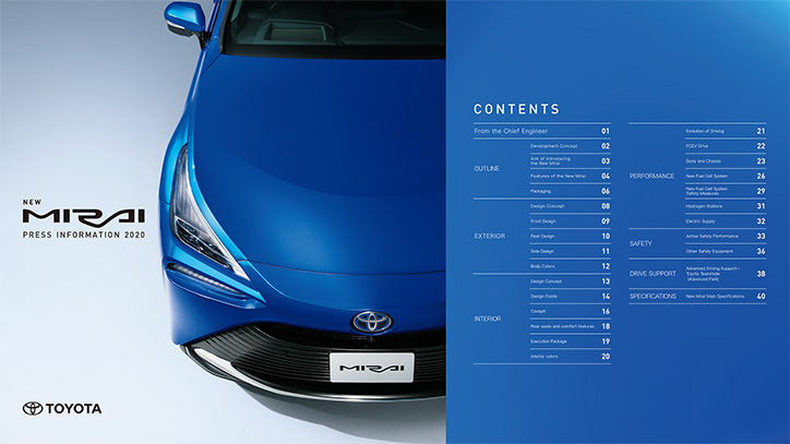 Toyota Launches The New Mirai Toyota Global Newsroom Toyota Motor Corporation Official Global Website