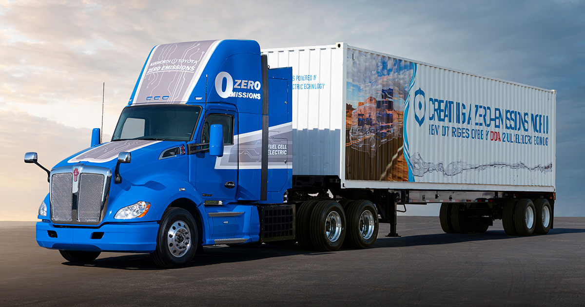 トヨタ、米国LA港プロジェクトで、新型の燃料電池大型商用トラックを