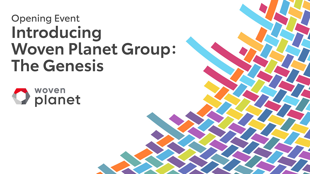 Woven Planet Group To Host Virtual Opening Event "The Genesis ...