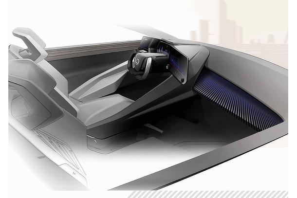 LF-Z Electrified Design Sketch