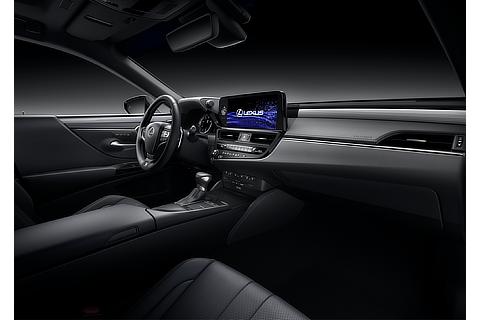 Lexus ES Interior Color Black (Prototype)