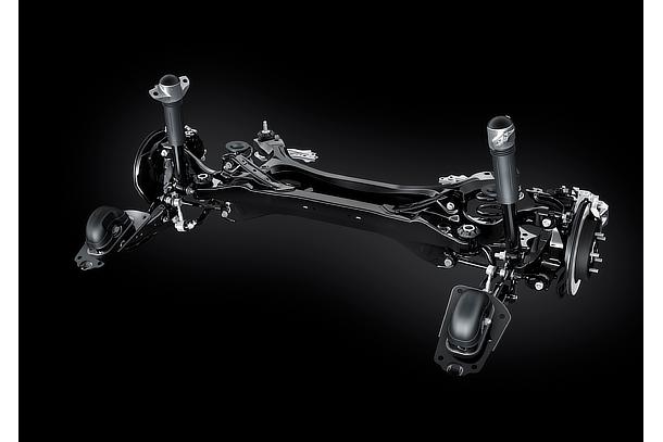 Lexus ES Rear Suspension without AVS (Prototype)