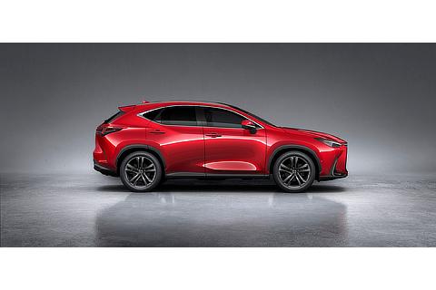 Lexus NX Exterior Color Madder Red (Prototype)